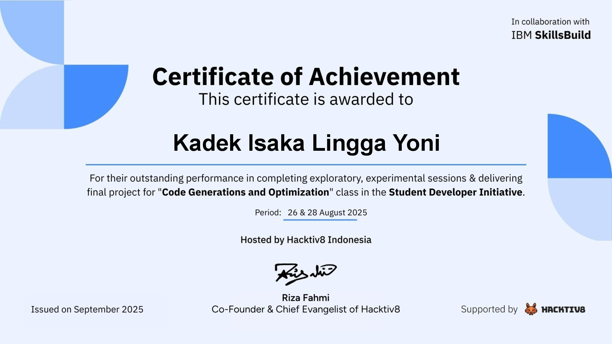 Code Generations and Optimization